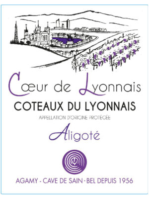 Alternative view of Coteaux du Lyonnais Coeur de Lyonnais Aligoté Blanc 2023