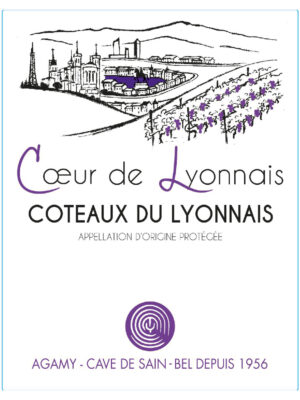 Alternative view of Coteaux du Lyonnais Coeur de Lyonnais Rosé 2023