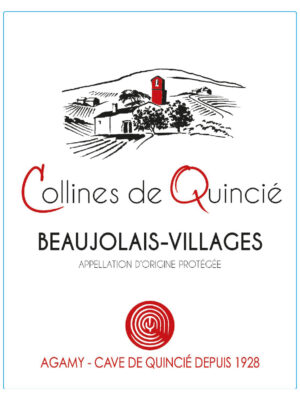 Alternative view of Beaujolais Villages Rouge Collines de Quincié 2022