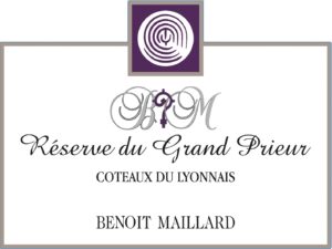 Alternative view of Coteaux du Lyonnais Réserve du Grand Prieur Rouge 2023
