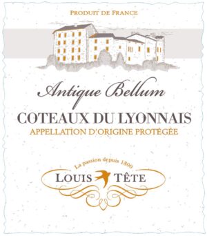 Alternative view of Coteaux du Lyonnais Antique Bellum Rouge 2021