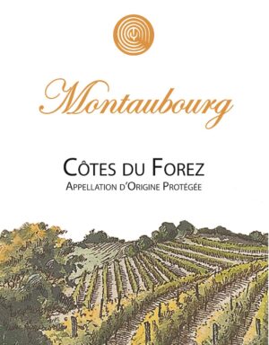 Alternative view of Côtes du Forez Domaine du Montaubourg Rouge 2023