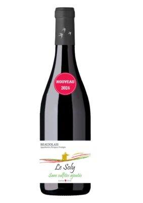 Beaujolais Nouveau Le Soly sans sulfites Rouge 2024
